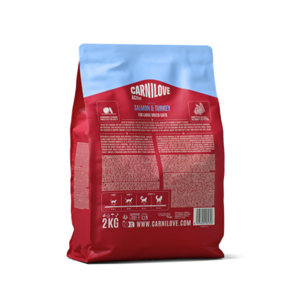 Carnilove Active Salmon & Turkey Large Breed Cat 400g
