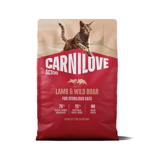 Carnilove Active Lamb & Wild Boar Cat 400g