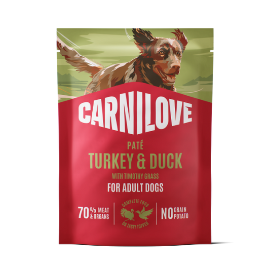 Carnilove Turkey & Duck with Timothy Grass Dog 300g - 300g