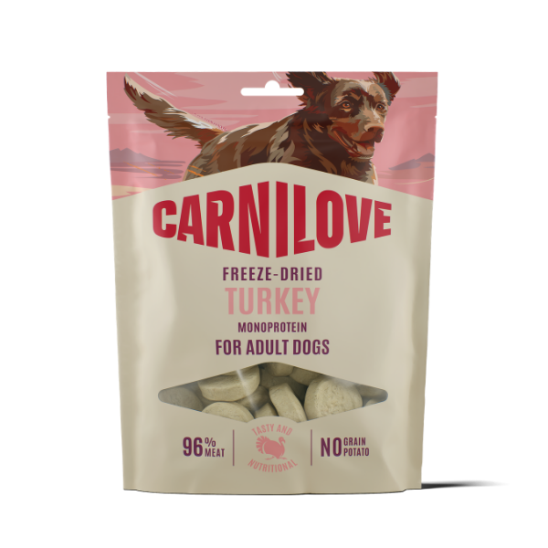 Carnilove Freeze-Dried Treats Turkey 60g