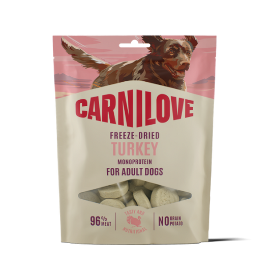 Carnilove Freeze-Dried Treats Turkey 60g