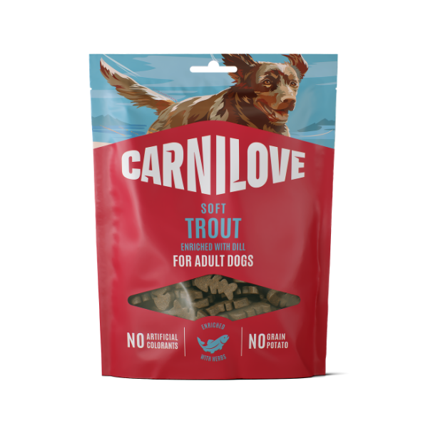 Carnilove Trout with Dill Soft Dog Treats 200g