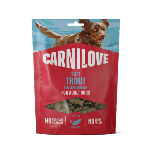Carnilove Trout with Dill Soft Dog Treats 200g