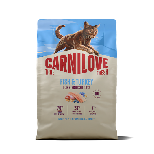 Carnilove True Fresh Fish & Turkey Cat 400g