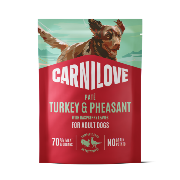 Carnilove Turkey & Pheasant with Raspberry Leaves Dog 300g - 300g