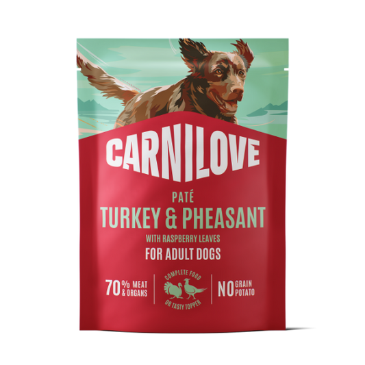 Carnilove Turkey & Pheasant with Raspberry Leaves Dog 300g - 300g