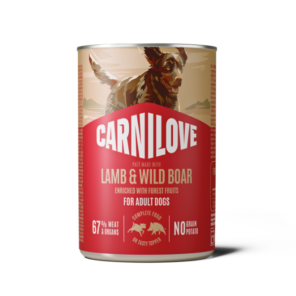 Carnilove Lamb & Wild Boar 400g - 400g