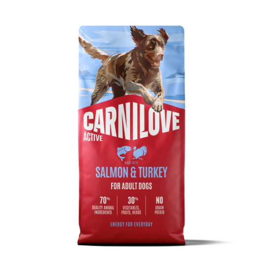 Carnilove Active Salmon & Turkey 4kg