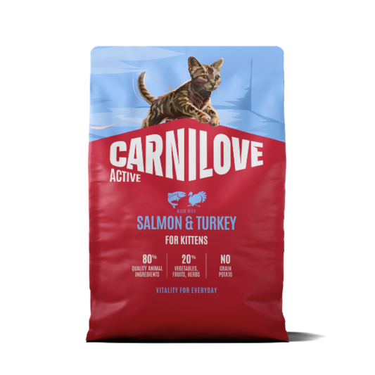 Carnilove Active Salmon & Turkey Kitten 400g