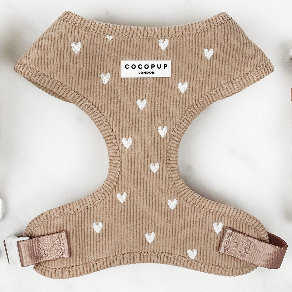 Cocopup Chai Hearts Harness - L