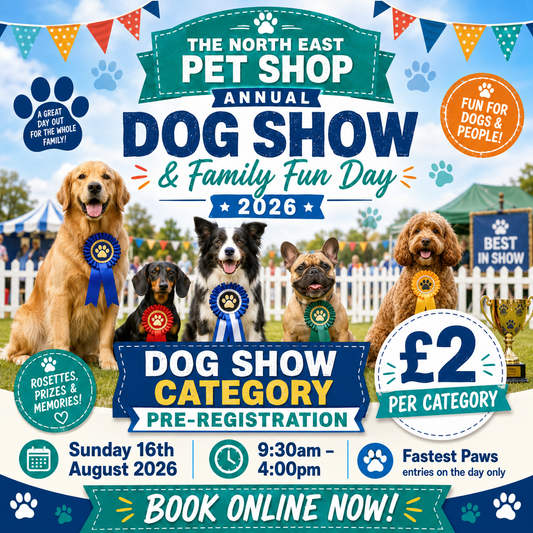 The North East Pet Shop Dog Show 2026 – Pre-Registration - Sweetest Puppy