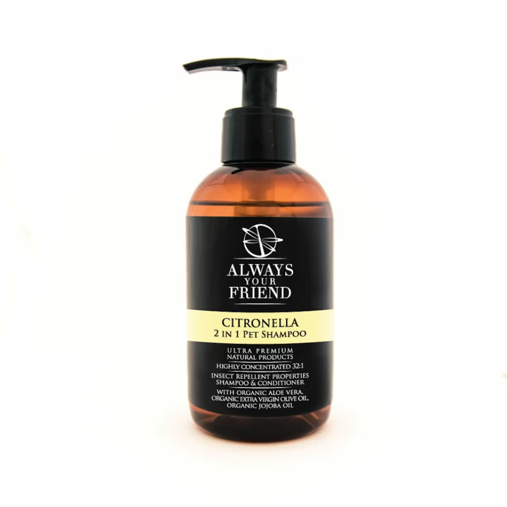 Always Your Friend Citronella – 2-in-1 Shampoo and Conditioner (250ml) - North East Pet Shop