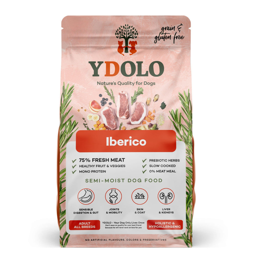YDOLO Iberico Complete Dog Food - Healthy and Pure (10kg) - North East Pet Shop