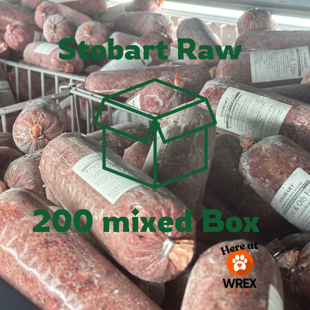 Stobart Raw Dog food - Box of 200 rolls