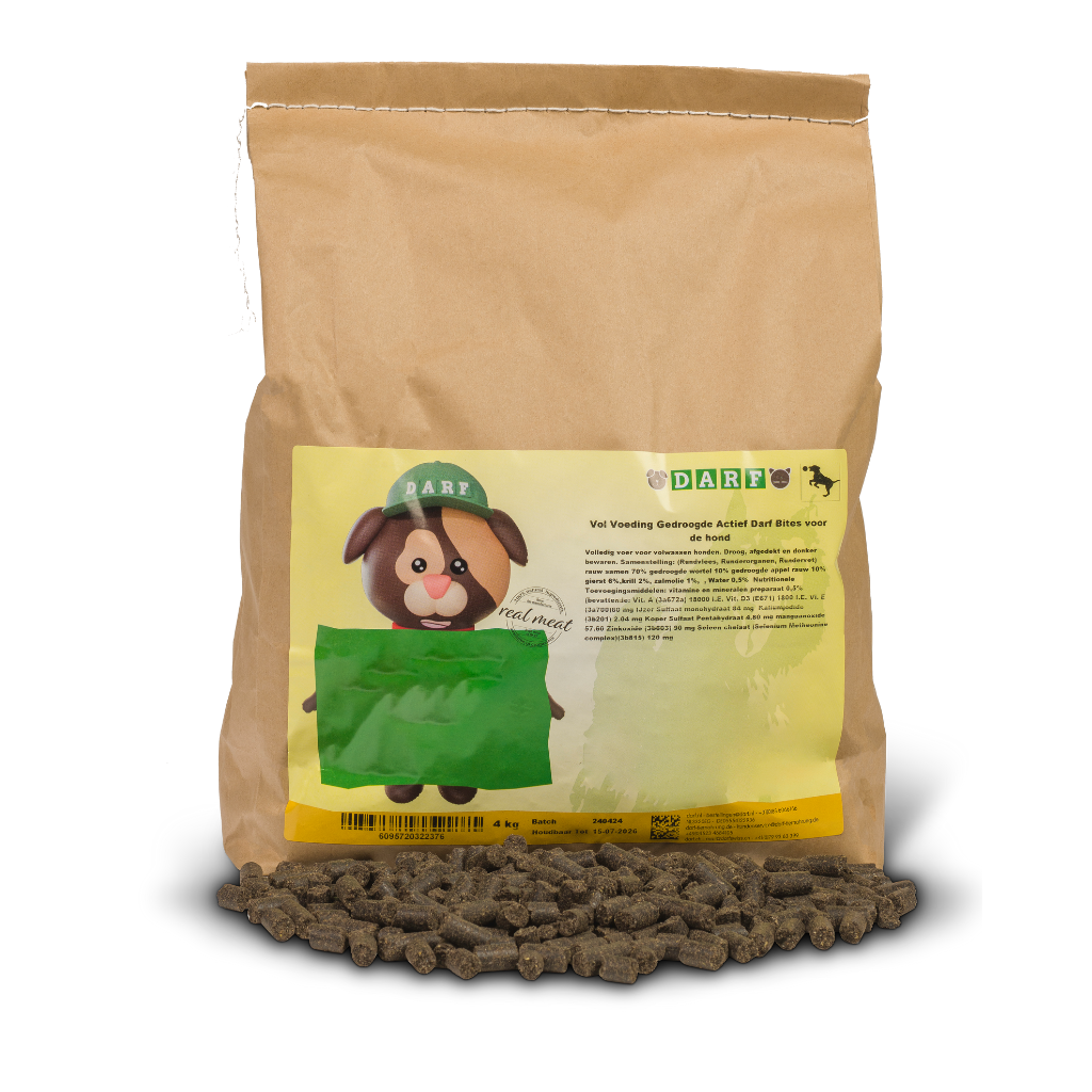 Darf Complete Dry Dog Food for Active Dogs (4kg) - North East Pet Shop