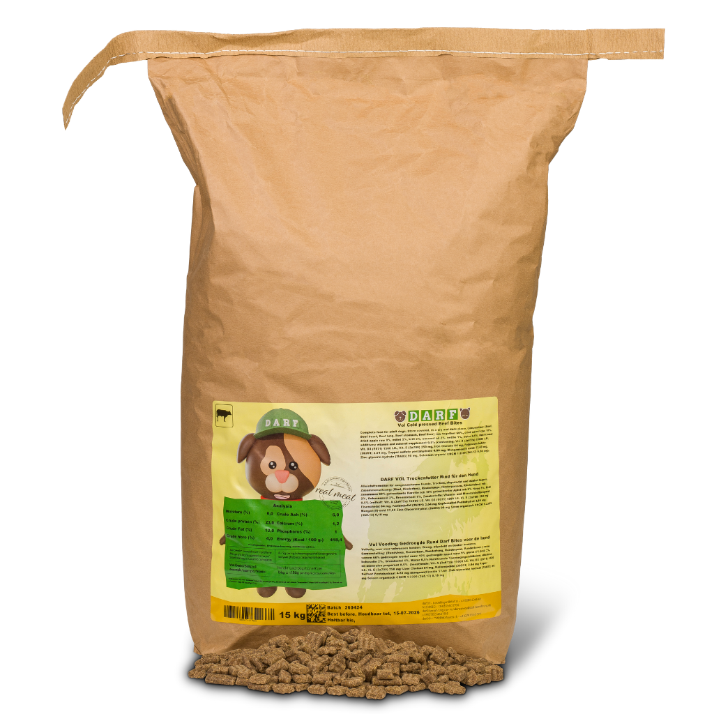 Darf Complete Dry Dog Food - Beef (14kg) - North East Pet Shop
