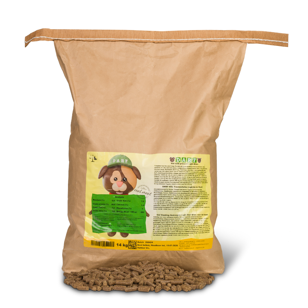 Darf Complete Dry Dog Food - Light (14kg) - North East Pet Shop