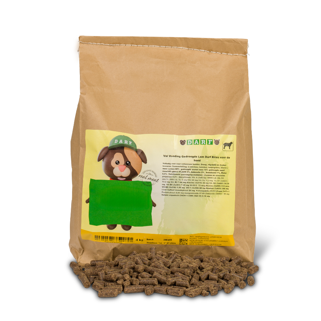 Darf Complete Dry Dog Food - Lamb (4kg) - North East Pet Shop