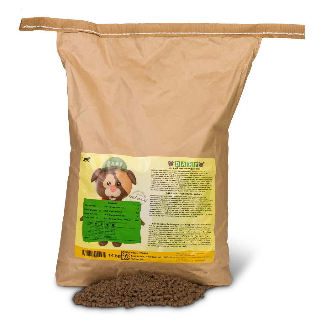 Darf Complete Dry Dog Food for Puppies (14kg) - North East Pet Shop