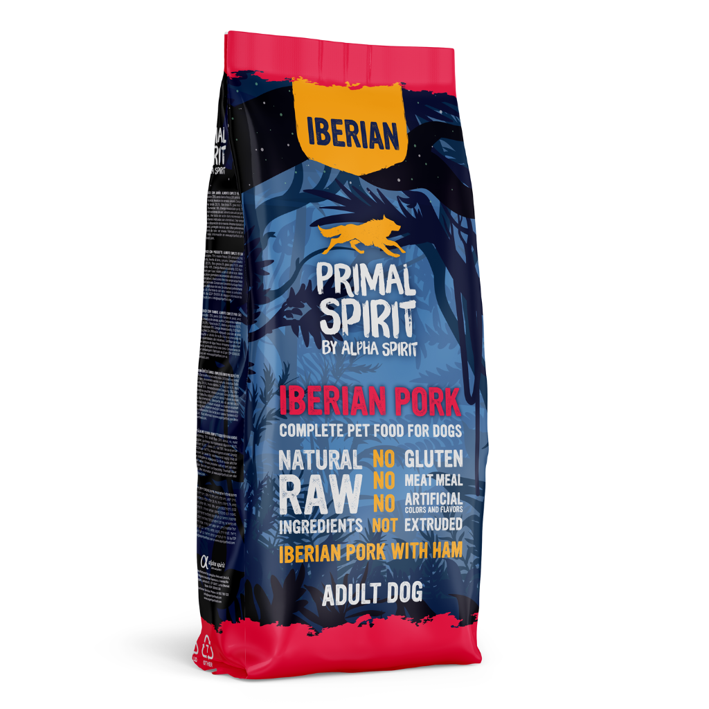 Primal Spirit Iberian Pork Complete Dry Dog Food (12kg) - North East Pet Shop