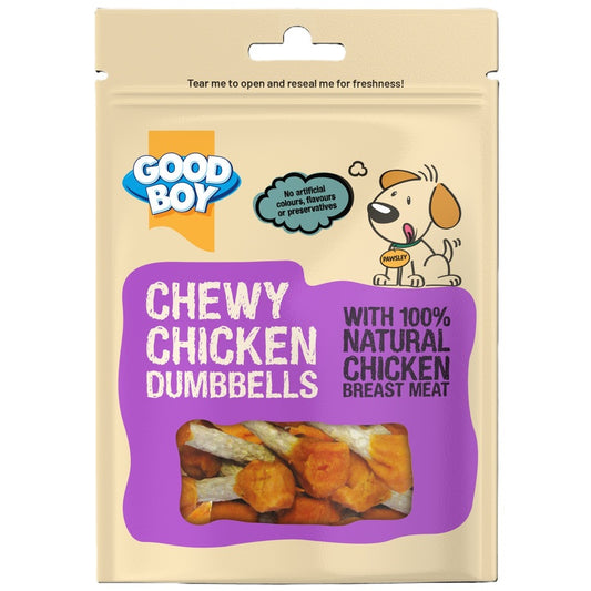 Good Boy Chewy Chicken Dumbbell 350g