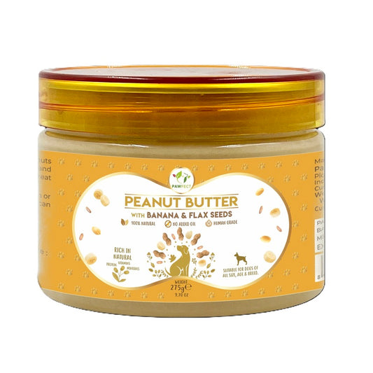 Pawfect Peanut Butter with Banana & Flaxseeds 275g