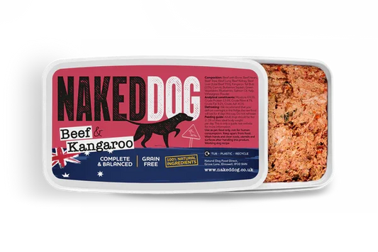 NAKED DOG Original Beef & Kangaroo 2x500g