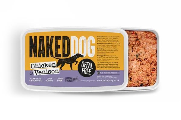 Naked Dog Original Chicken & Venison (Offal Free)