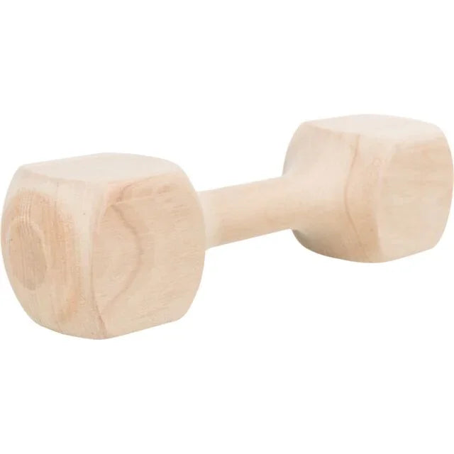 Trixie Wooden Retrieving Dumbbell - 23cm 400g