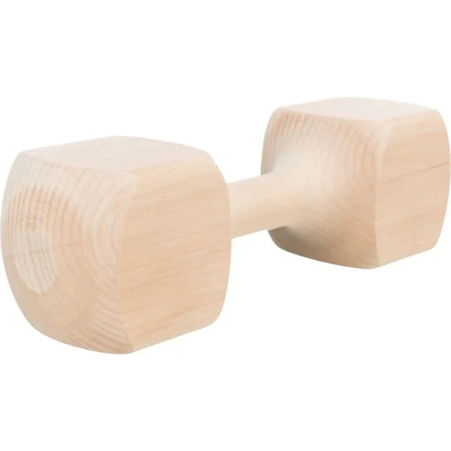 Trixie Wooden Retrieving Dumbbell - 25cm 650g