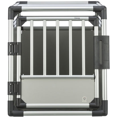 Trixie Transport Box, Aluminium – M–L: 60 × 65 × 86 cm, light grey/silver – image 2