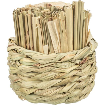 Trixie Toy Grass basket with Maize