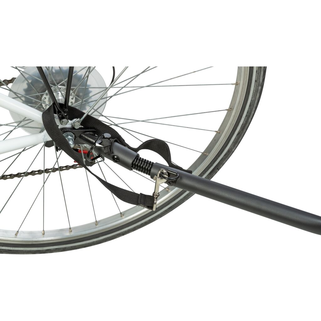 Trixie Bicycle trailer for dogs, can be folded up quickly – XL: 87.5 × 97 × 93/150 cm, grey – image 5