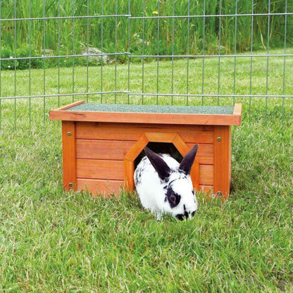 Trixie Wooden Small Animal Home - Measurements: 40 × 20 × 28 cm Colour: brown