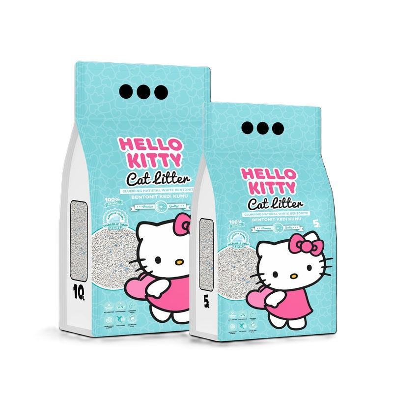 Hello Kitty Bentonite Marseille Soap Litter 5 L