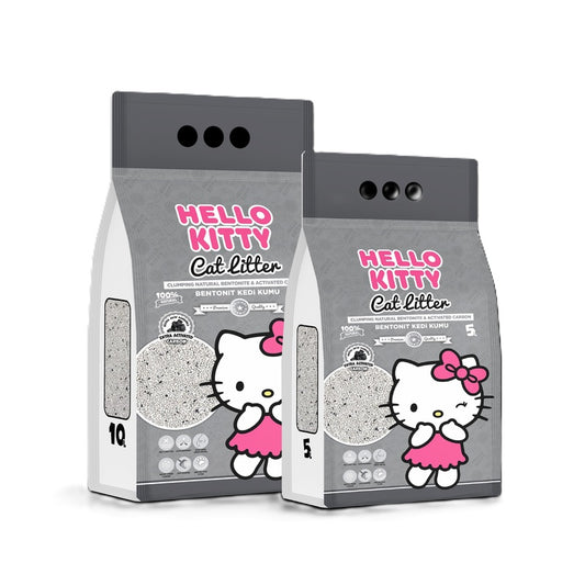 Hello Kitty Bentonite Active Carbon Litter 5 L