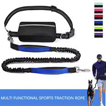 Hands Free Dog Walking Lead - blue-1