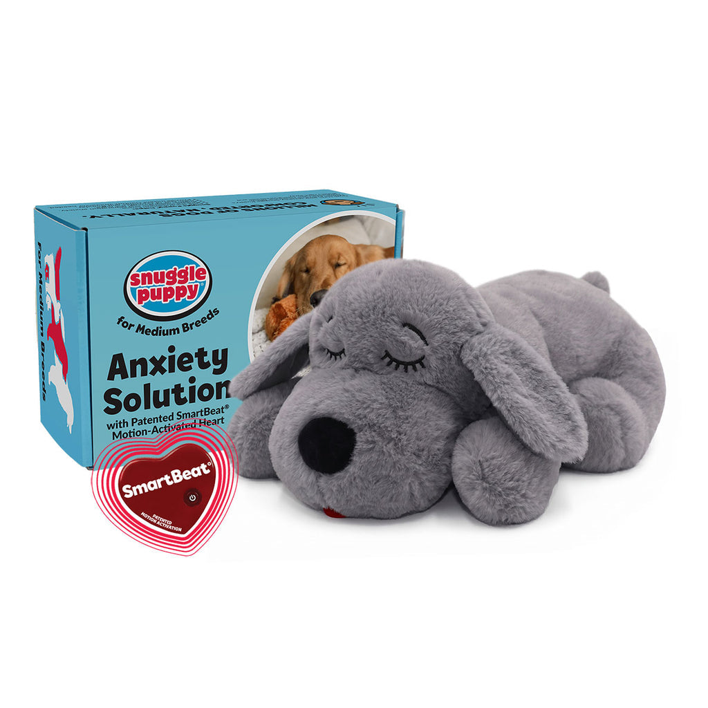 Snuggle Puppy Original Heartbeat – Grey