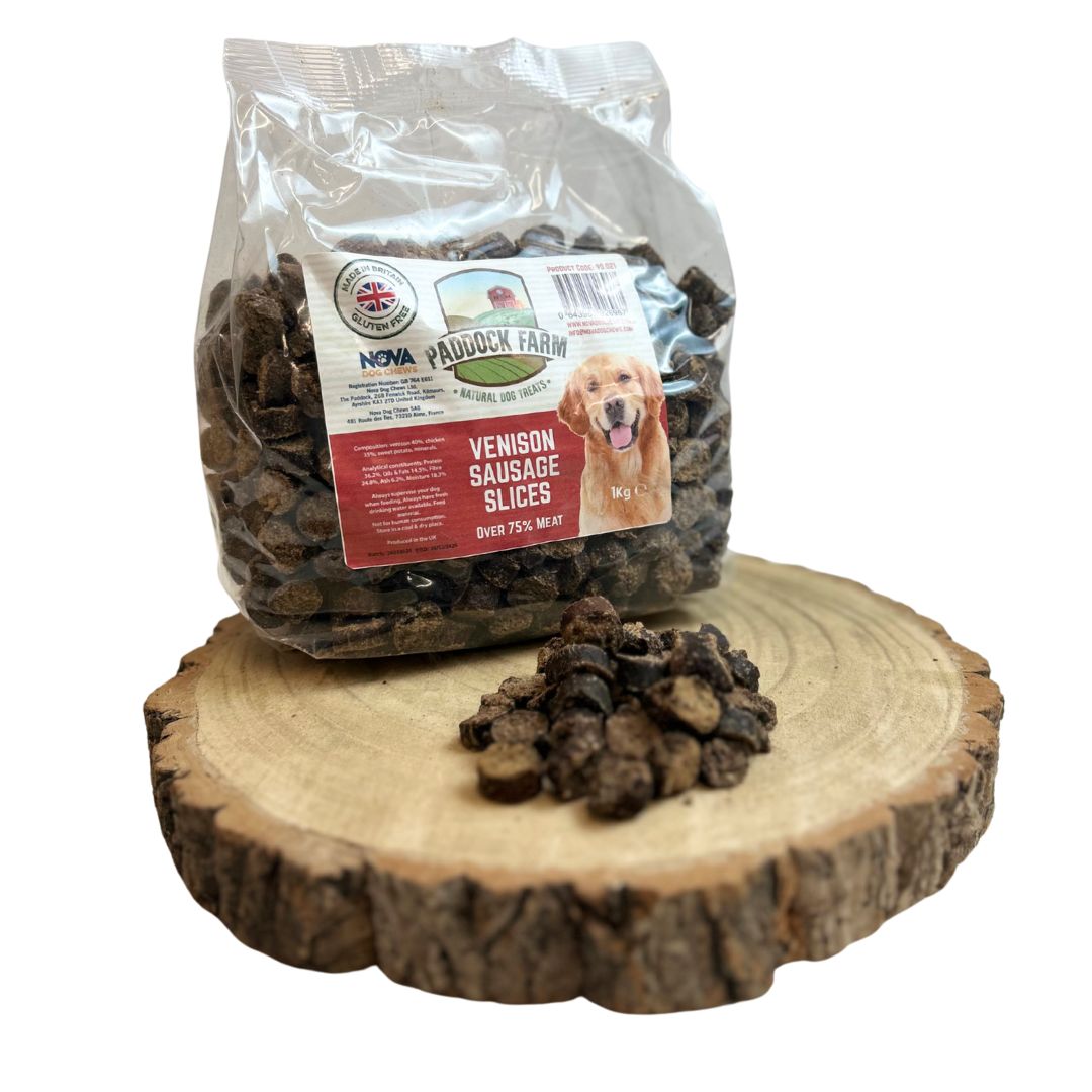 Paddock Farm Sausage Slices Venison 1kg