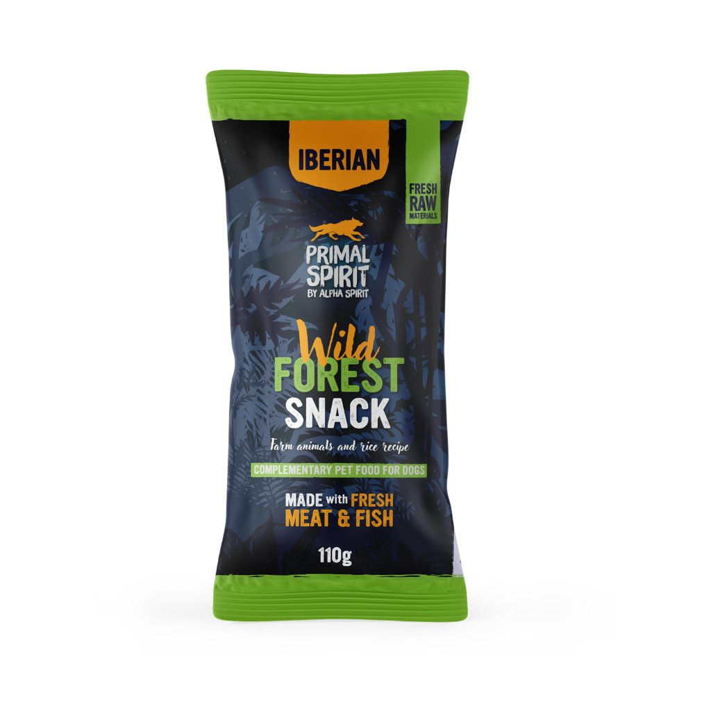 Primal Spirit Iberian Wild Forest Dog Treats (110g) - North East Pet Shop