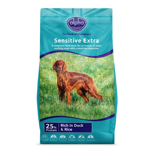 Alpha Sensitive Extra Duck & Rice - North East Pet Shop Alpha