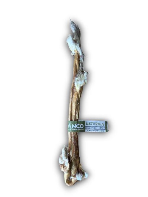Anco Naturals Hairy Giant Rabbit Stick - North East Pet Shop Anco.