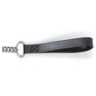 Ancol Heavy Chain Lead TH Handle Black 76cm - North East Pet Shop ANCOL