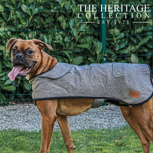 Ancol Heritage Collection Herringbone Coat Medium 40cm - North East Pet Shop Ancol