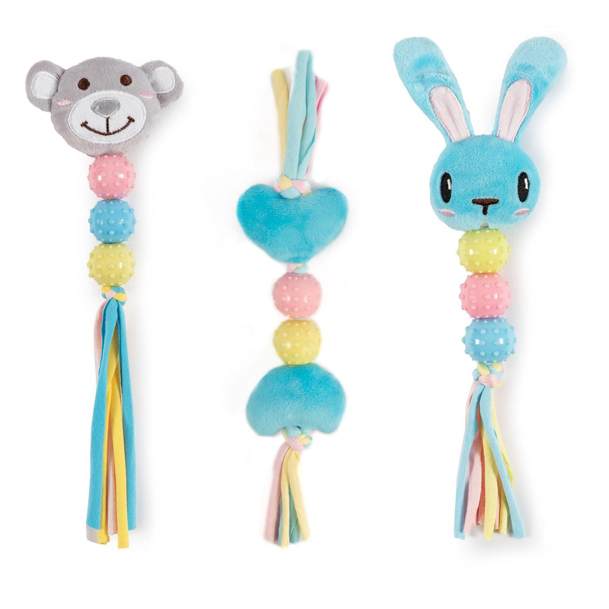 Ancol Small Bite Bear/Bunny/Heart Teether Bone