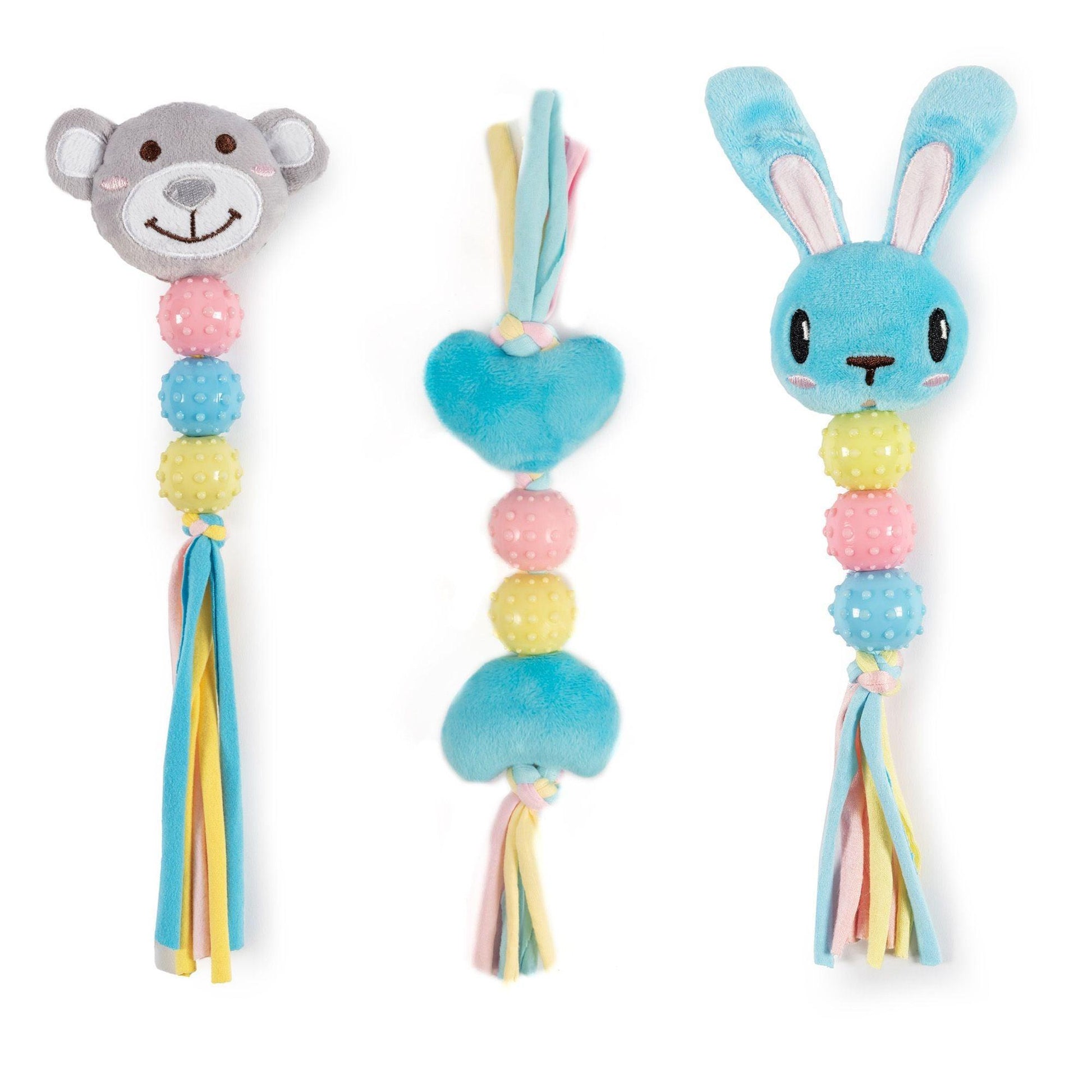 Ancol Small Bite Bear/Bunny/Heart Teether Bone