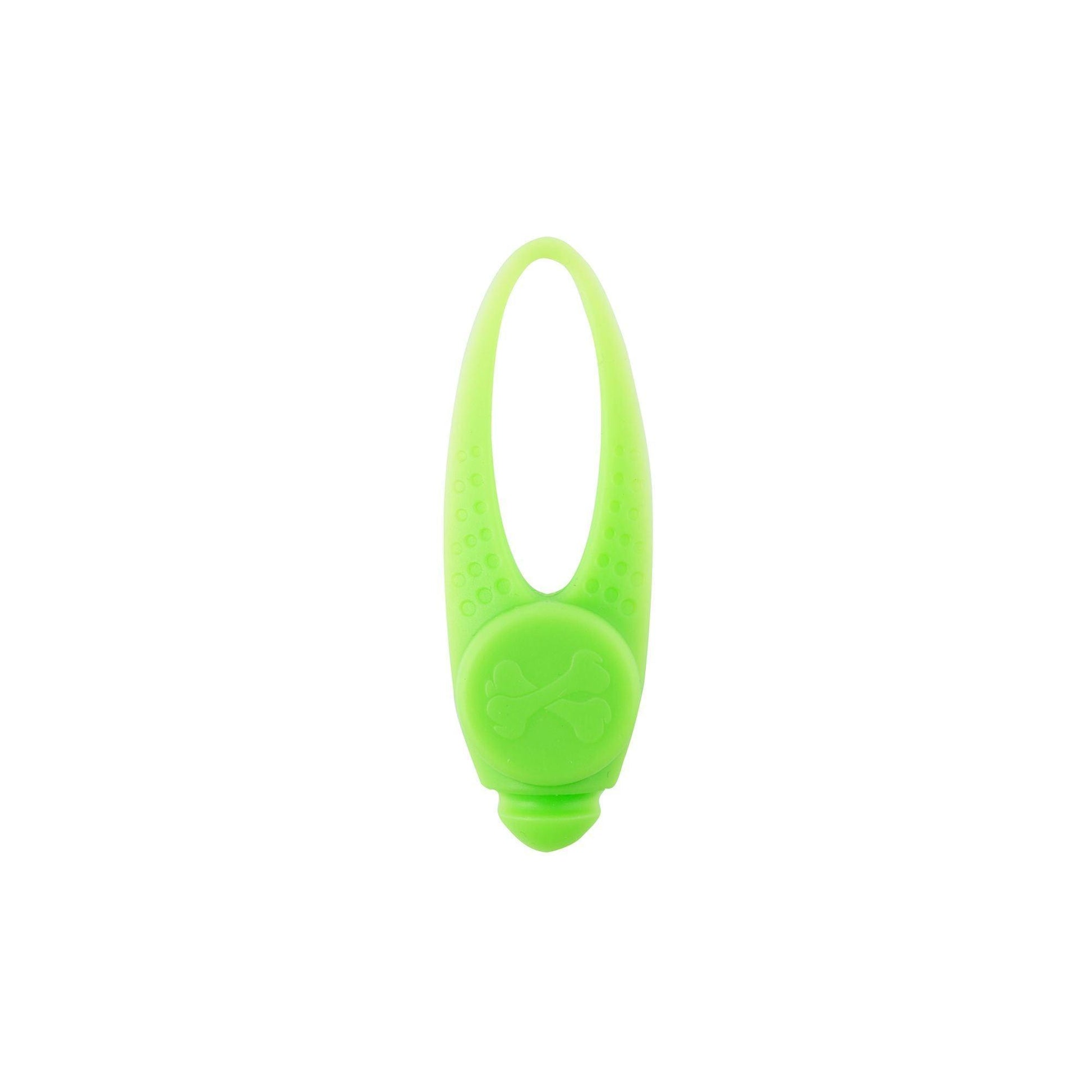 Ancol Night Safety Soft Blinker Green
