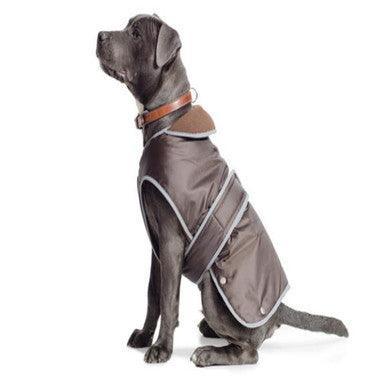 Ancol Stormguard Dog Coat Chest Protector Choc Large - North East Pet Shop ANCOL