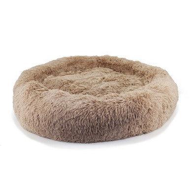 Ancol Super Plush Donut Bed 70cm Oatmeal - North East Pet Shop ANCOL