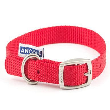 Ancol Viva Collar Red 28-36cm Size 3 - North East Pet Shop ANCOL